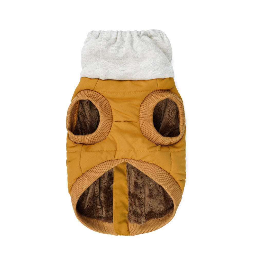 Charlie's Backyard Warm-Up Harness Jacket - Mustard